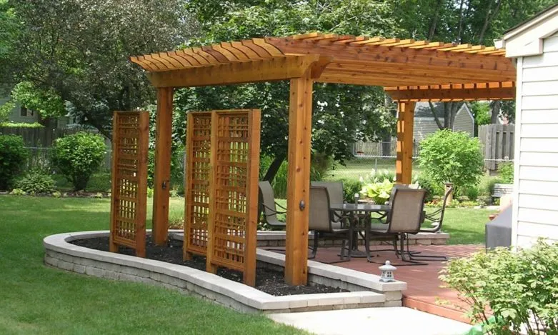 Как сделать перголу своими руками - лучшие фото конструкций и варианты применения в ландшафтном дизайне