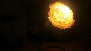 шикарный светильники из фоамирана