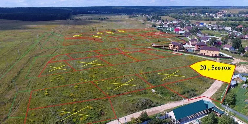 Различные формы участков Различные формы участков