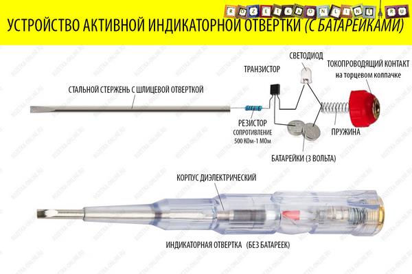 Как пользоваться индикаторной отверткой Как пользоваться индикаторной отверткой