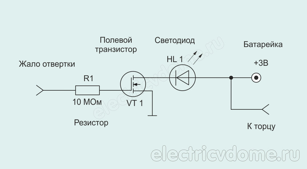 Устройство индикаторной отвертки - что Устройство индикаторной отвертки - что