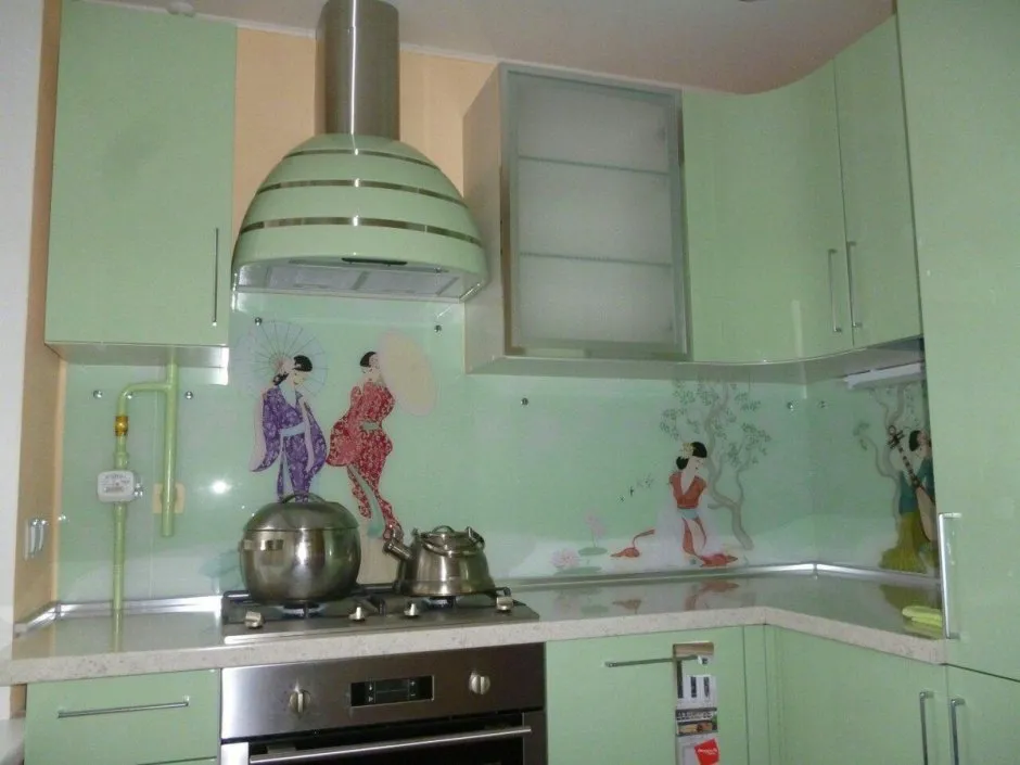 Кухня 5 кв м из эмали