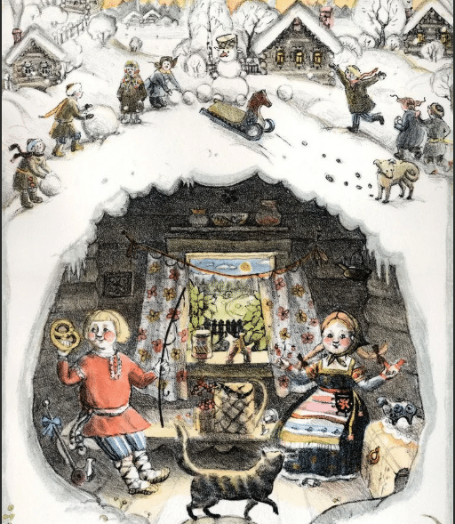 Сказка Снежный дом Толстого Алексея