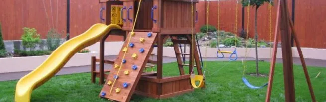 Спортивная площадка для дома и дачи своими руками