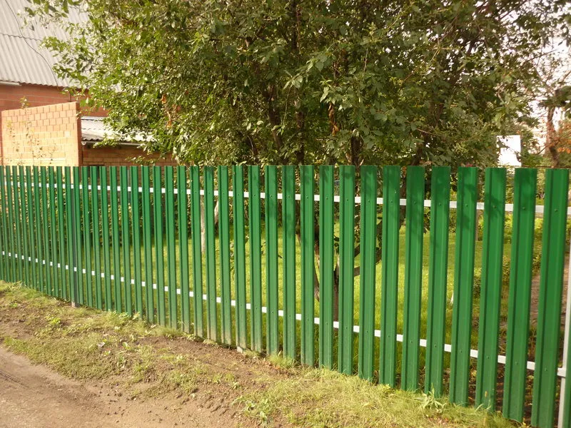 металлический штакетник
