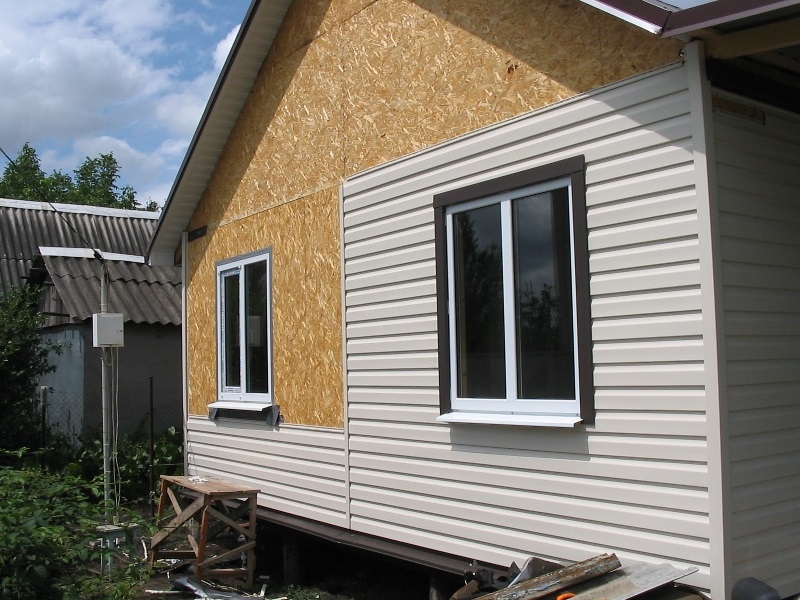 Монтаж сайдинга на ОСБ