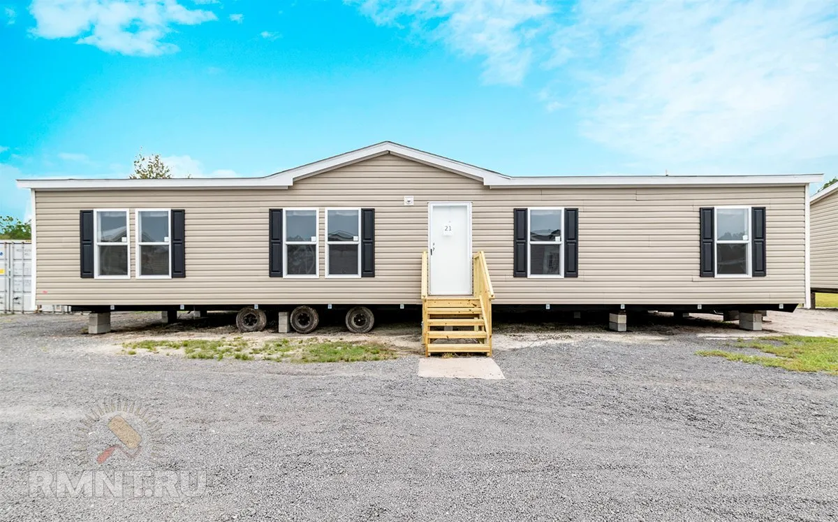 Двойной мобильный дом