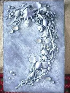 Beach Crafts, Mixed Media Canvas, Mixed Media Collage, Collage Art, Illusion Kunst, Portal Art, Collage Techniques
