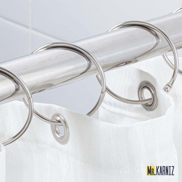 Кольца для штор Rings Chrome 12 шт в Кольца для штор Rings Chrome 12 шт в