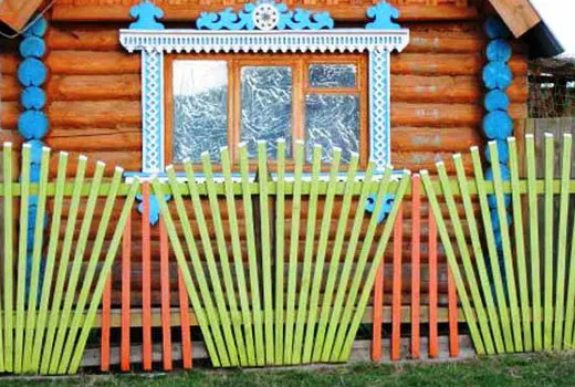 Штакетник веер 