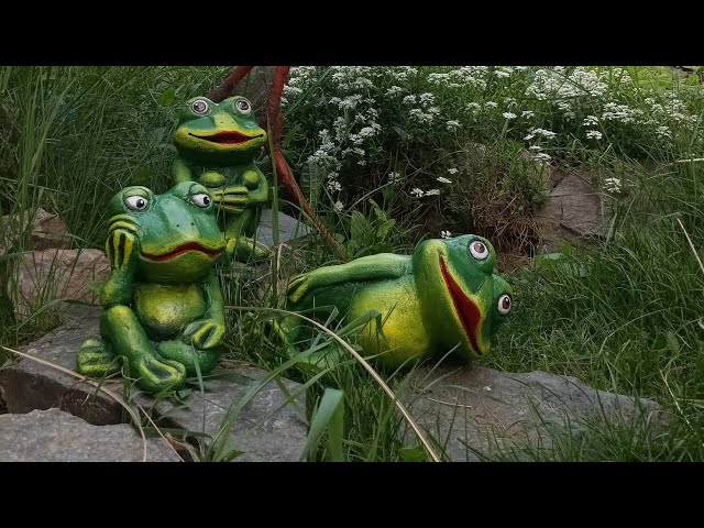 Лягушка из цемента своими руками. - YouTube Лягушка из цемента своими руками. - YouTube