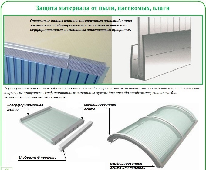 Лента для поликарбоната