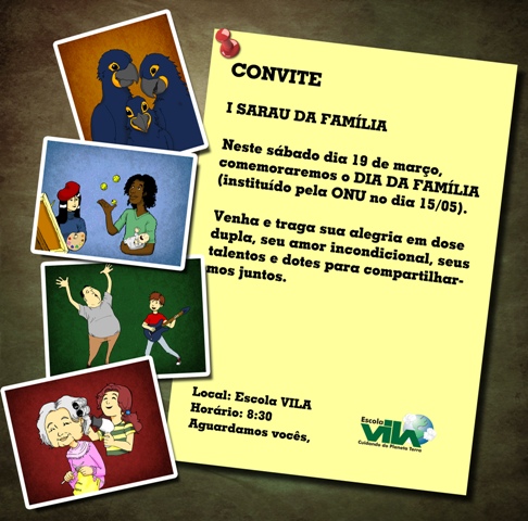 Escola Vila - Cuidando do Planeta Terra Escola Vila - Cuidando do Planeta Terra